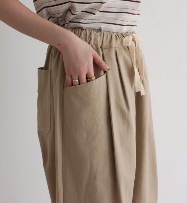 fredy emue「【GEVACO/ゲバコ】L字ポケットテーパードパンツ」|チノ|