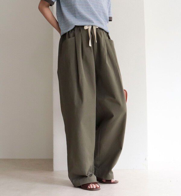 fredy emue「【GEVACO/ゲバコ】L字ポケットテーパードパンツ」|チノ|