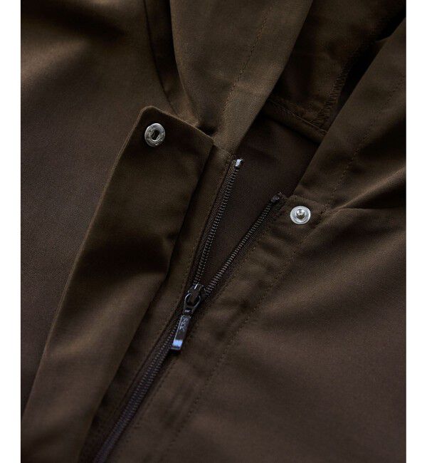 VIS「【WEB限定】バックフリルライトフードブルゾン」|ブルゾン・スタジャン|