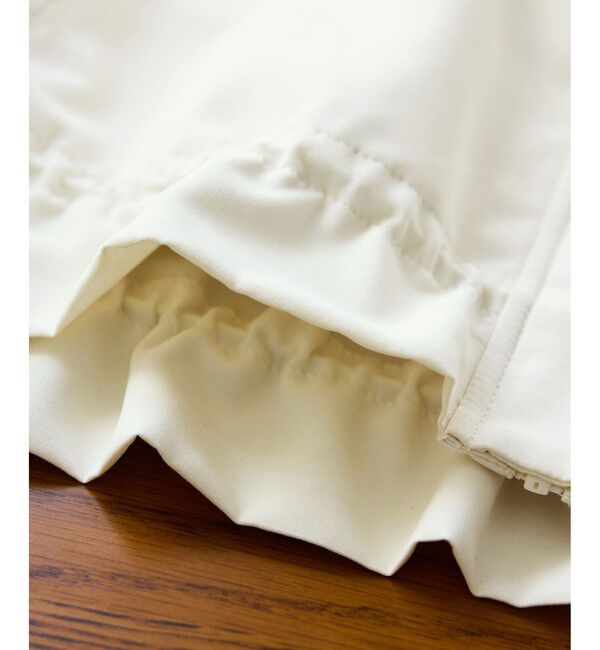 VIS「【WEB限定】バックフリルライトフードブルゾン」|ブルゾン・スタジャン|