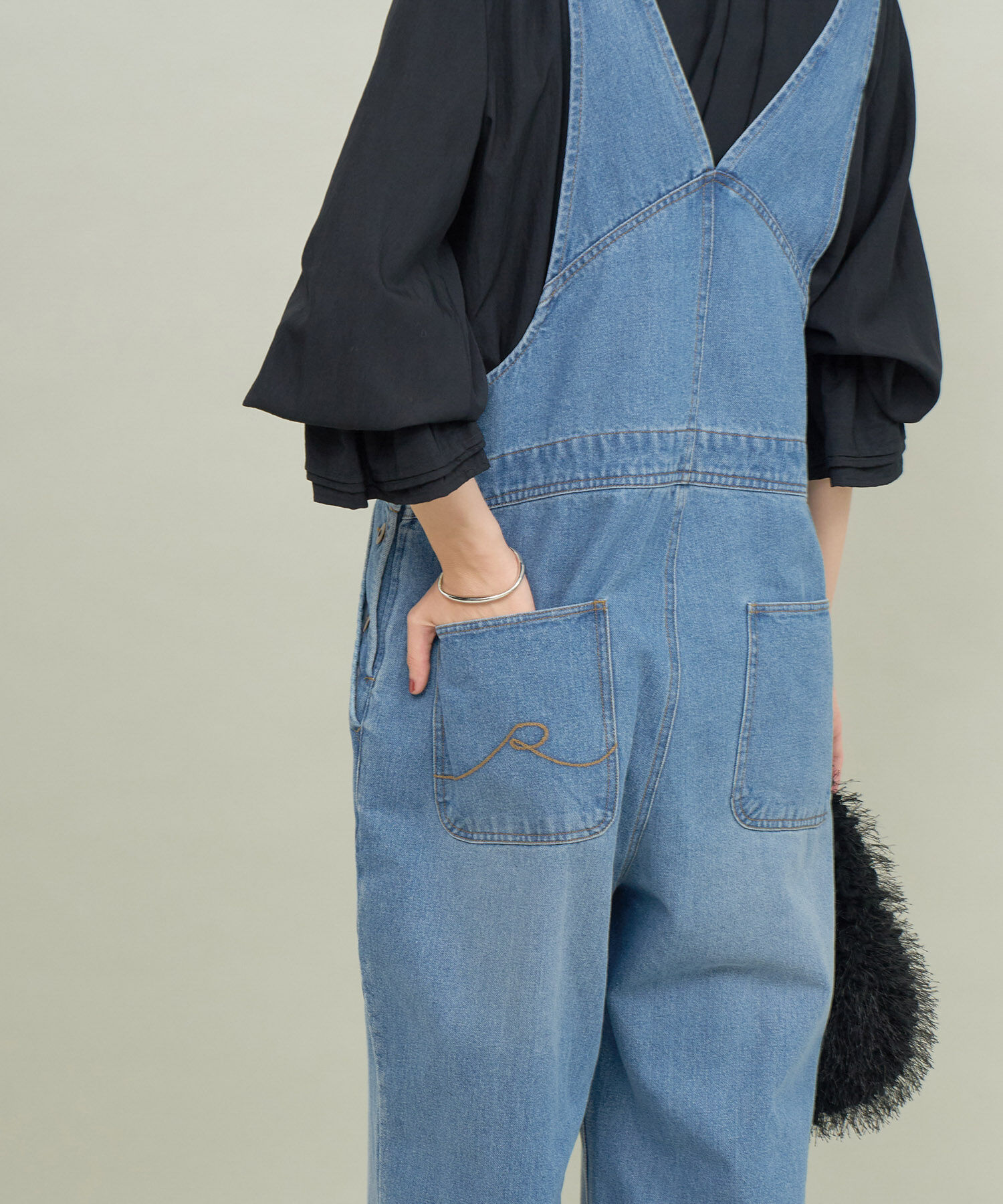 ROPE' PICNIC R「デニムオーバーオール」|オールインワン|