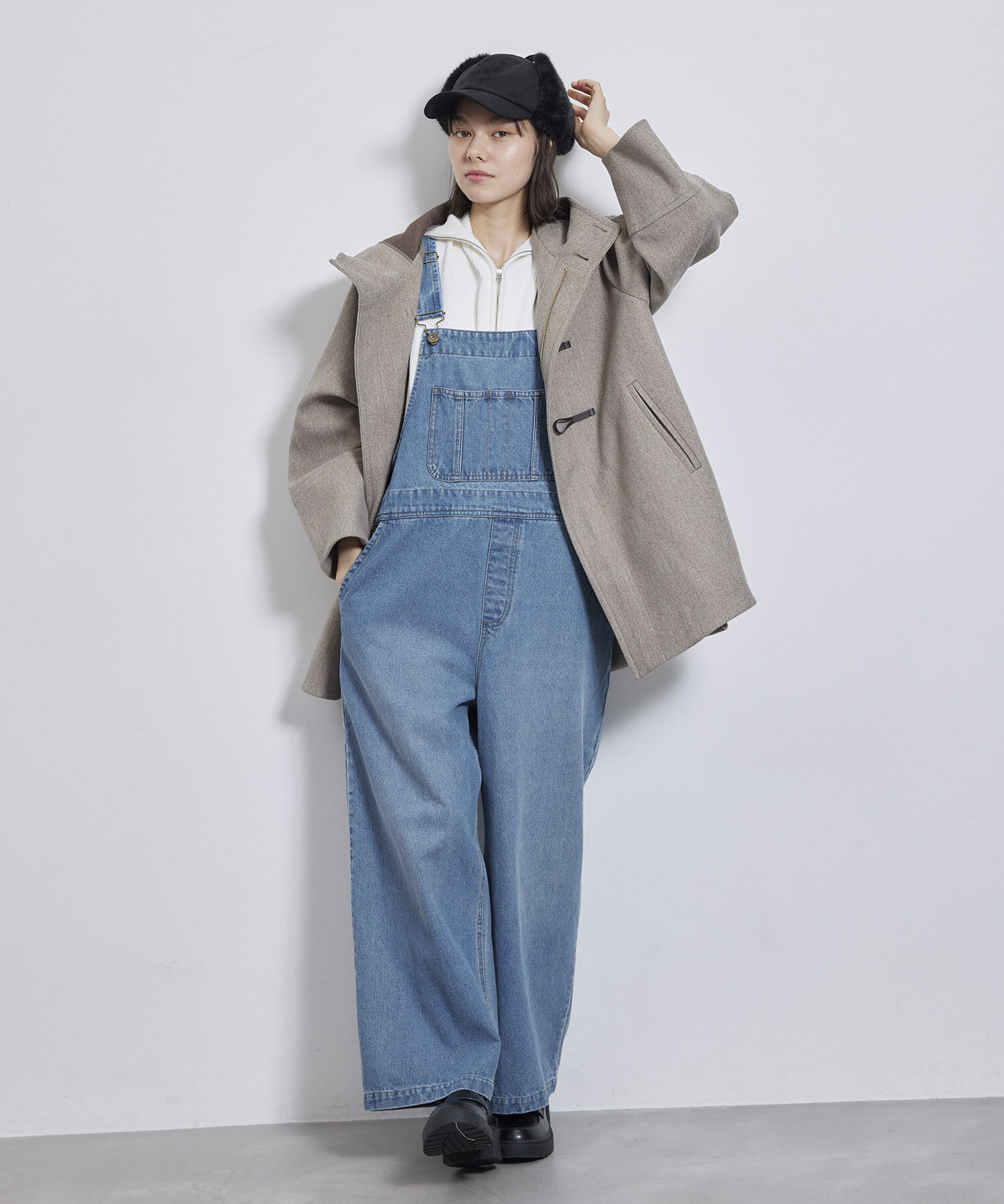 ROPE' PICNIC R「デニムオーバーオール」|オールインワン|