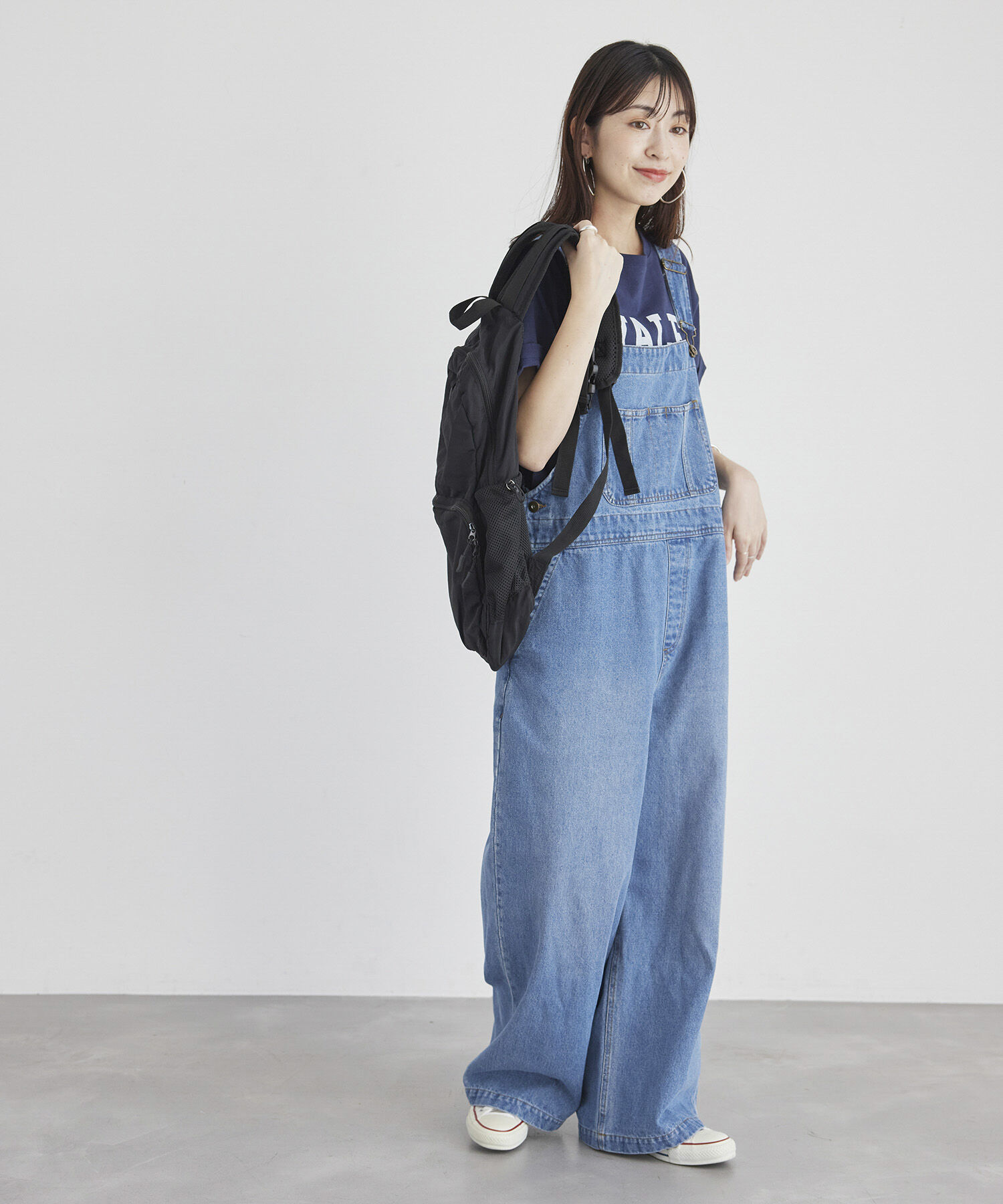 ROPE' PICNIC R「デニムオーバーオール」|オールインワン|