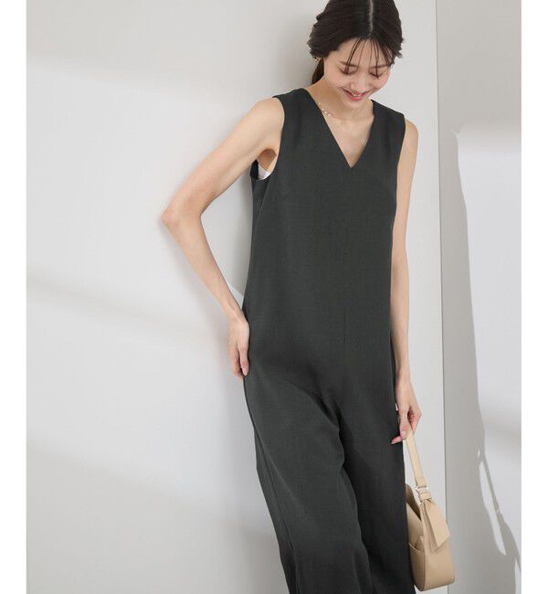 Rope&rsquo;Picnic「【吸水速乾・防シワ】エフォートレスリラックスオールインワン」|オールインワン|