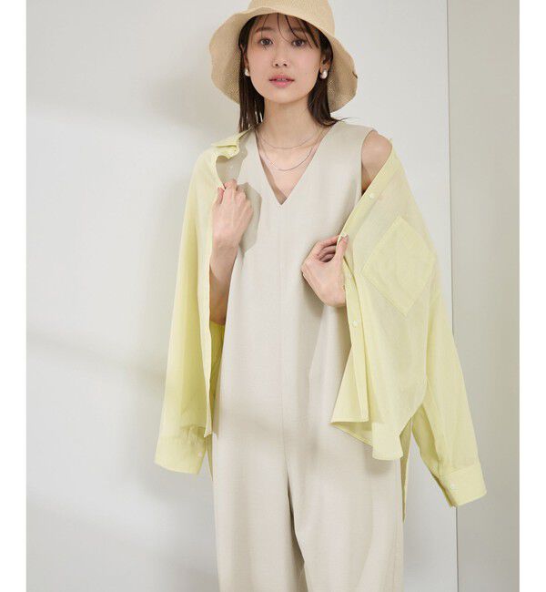 Rope&rsquo;Picnic「【吸水速乾・防シワ】エフォートレスリラックスオールインワン」|オールインワン|