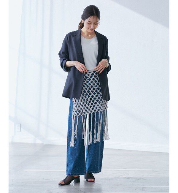 Rope&rsquo;Picnic「かぎ針巻きスカート」|スカート|