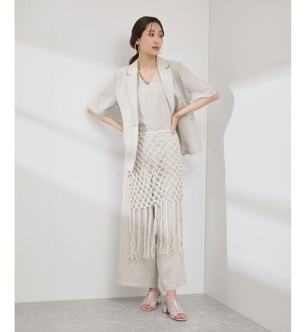 Rope&rsquo;Picnic「かぎ針巻きスカート」|スカート|