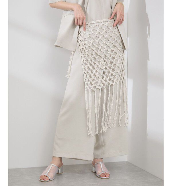 Rope&rsquo;Picnic「かぎ針巻きスカート」|スカート|