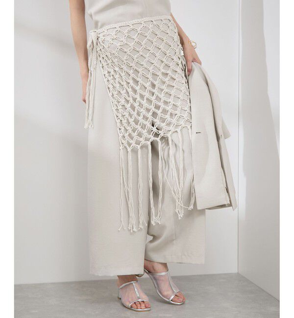 Rope&rsquo;Picnic「かぎ針巻きスカート」|スカート|