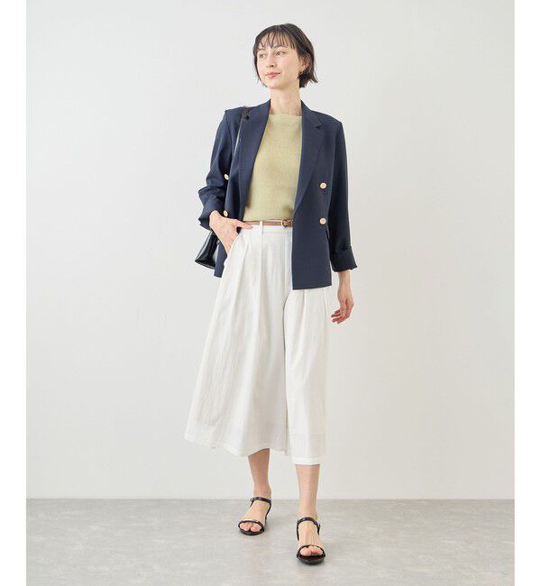 Rope&rsquo;Picnic「MIXヤーン片畦ドルマンニットプルオーバー」|ニット・セーター|