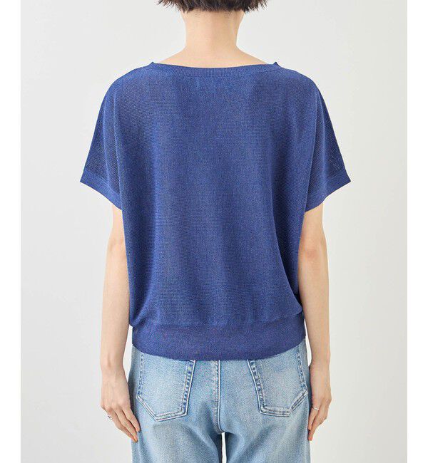 Rope&rsquo;Picnic「MIXヤーン片畦ドルマンニットプルオーバー」|ニット・セーター|