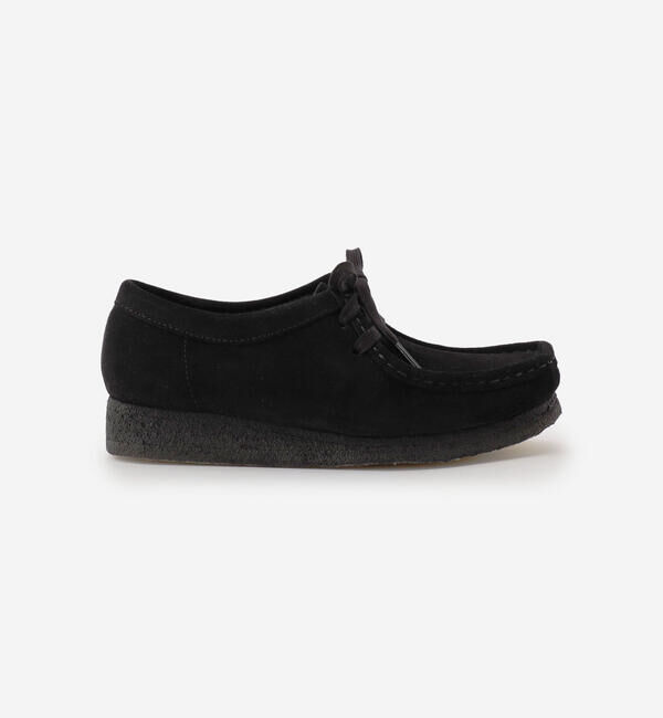  「Clarks | WALLABEE BLACK WOMEN」|ビジネス・ドレスシューズ|