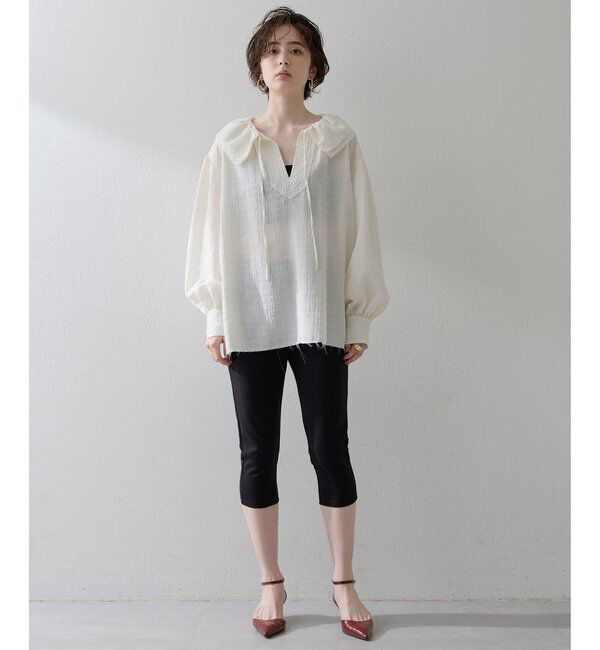 THE PAUSE「【THE PAUSE】カプリパンツ」|チノ|