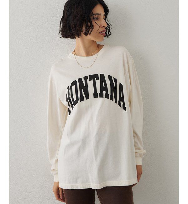  「MONTANAロングTシャツ」|Tシャツ・カットソー|