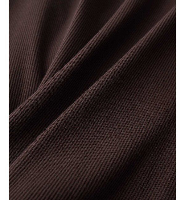  「半袖クルーネックテレコカットソー」|Tシャツ・カットソー|