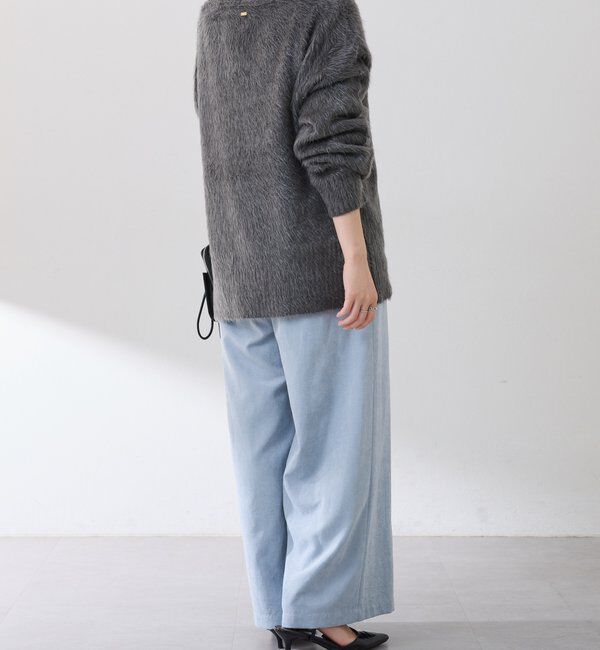 「【ウエスト調整可】ピーチイージーパンツ」|チノ|