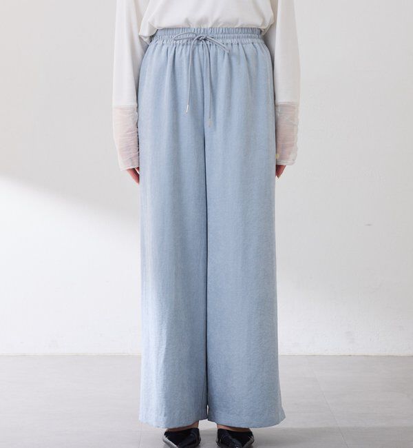  「【ウエスト調整可】ピーチイージーパンツ」|チノ|