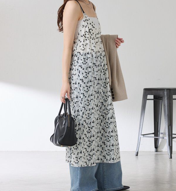  「【PROVOKE別注アイテム】プリントレースキャミワンピース」|ワンピース|