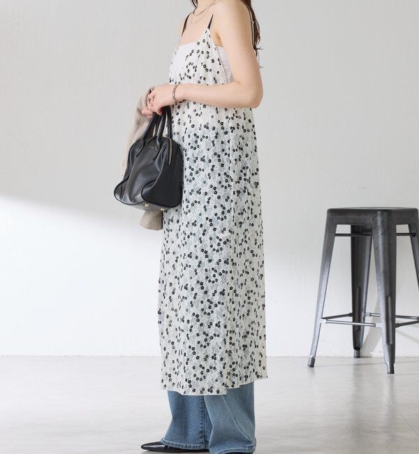  「【PROVOKE別注アイテム】プリントレースキャミワンピース」|ワンピース|