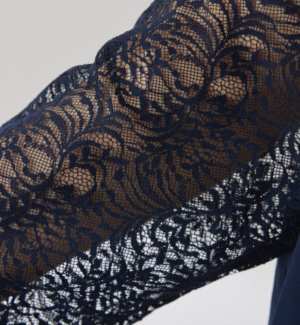  「【オケージョン】バックサテンジョーゼットールインワン」|ワンピース|