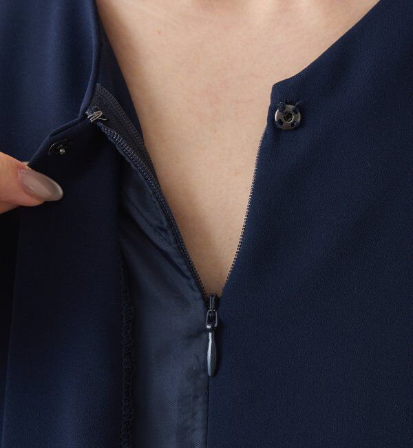  「【オケージョン】バックサテンジョーゼットールインワン」|ワンピース|