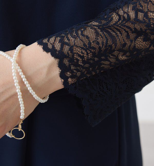  「【オケージョン】バックサテンジョーゼットールインワン」|ワンピース|