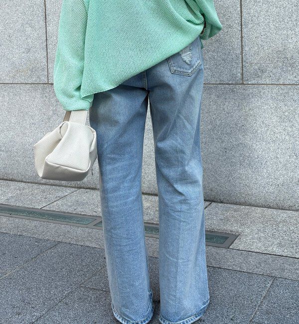  「ルーズフレアデニム」|デニム|