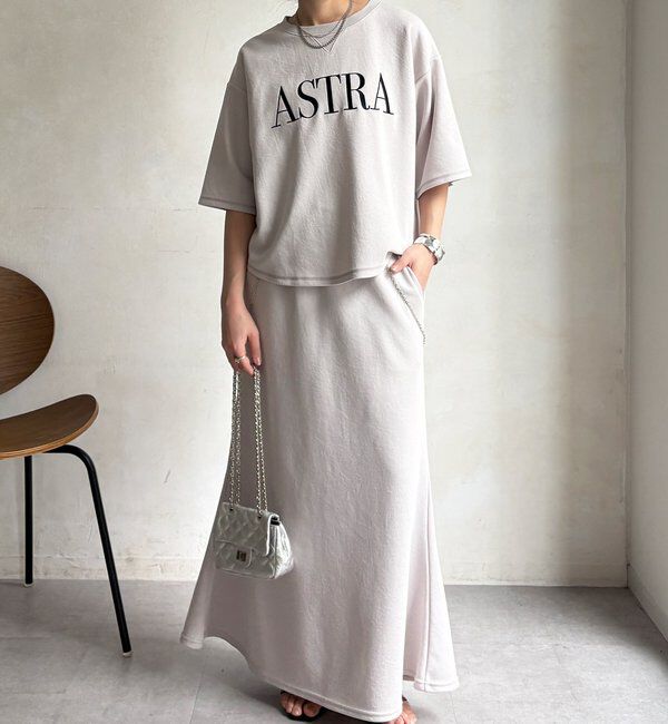  「【セットアップ可能】バックワンポイントロゴ刺繍プルオーバー」|Tシャツ・カットソー|