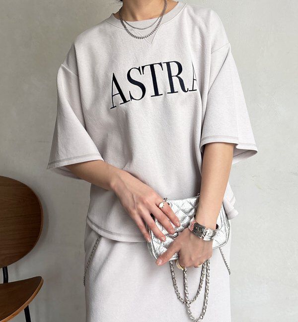  「【セットアップ可能】バックワンポイントロゴ刺繍プルオーバー」|Tシャツ・カットソー|