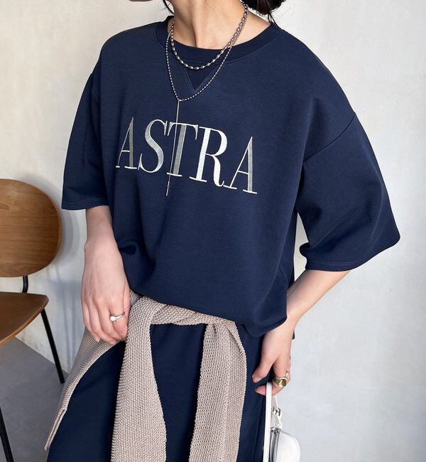  「【セットアップ可能】バックワンポイントロゴ刺繍プルオーバー」|Tシャツ・カットソー|