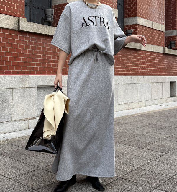  「【セットアップ可能】バックワンポイントロゴ刺繍プルオーバー」|Tシャツ・カットソー|