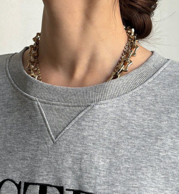  「【セットアップ可能】バックワンポイントロゴ刺繍プルオーバー」|Tシャツ・カットソー|