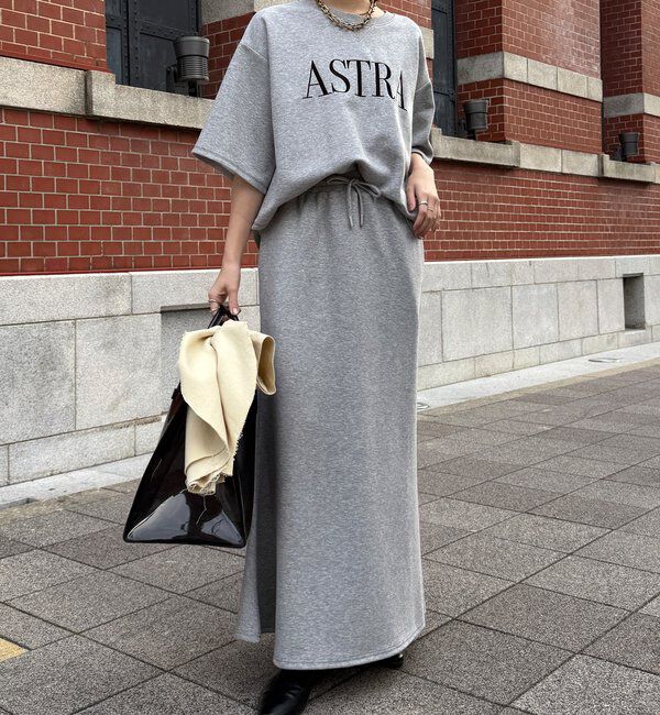  「【セットアップ可能】バックワンポイントロゴ刺繍プルオーバー」|Tシャツ・カットソー|