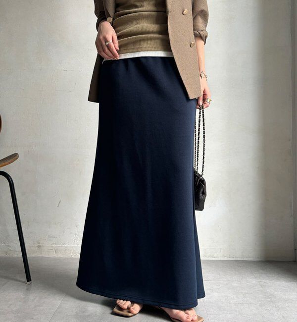  「【セットアップ可能】マーメイドカットフレアスカート」|スカート|