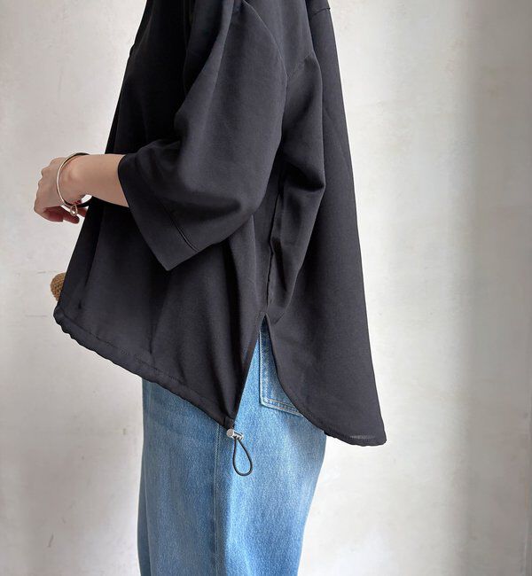  「【WEB限定】6分袖ドロストスキッパーシャツ」|シャツ・ブラウス|