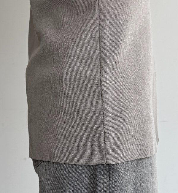  「フロントボタンスクエアニットタンク」|ニット・セーター|