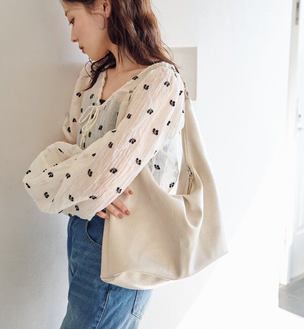  「【新色追加】カラバリワンハンドルミドルバッグ」|トートバッグ|