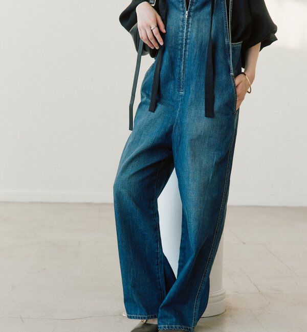  「【シーズン問わず使える】デニムサロペット」|ワンピース|