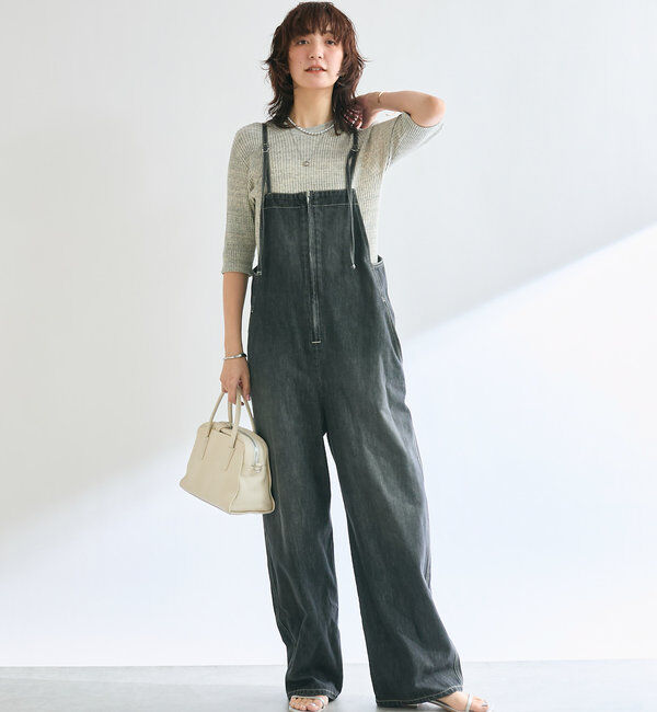  「【シーズン問わず使える】デニムサロペット」|ワンピース|