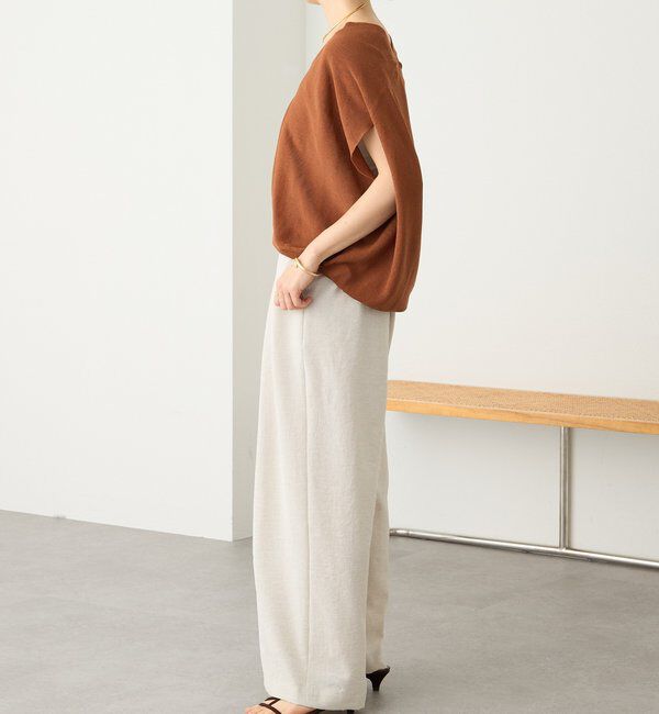  「【美シルエット】ライトギマフレンチコクーンニット」|ニット・セーター|