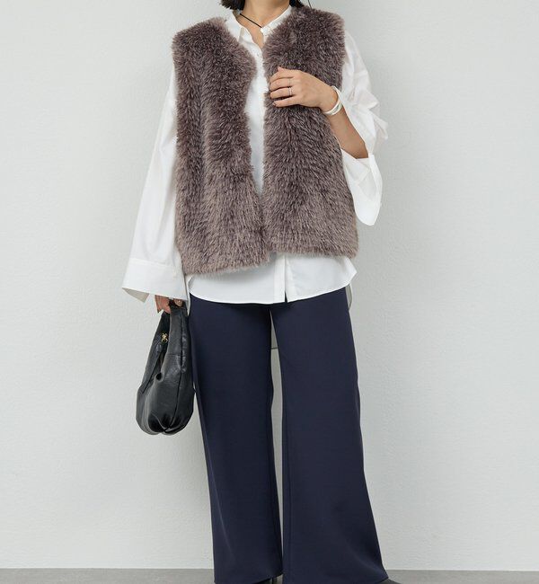  「【CHIKAコラボ】【美脚パンツ】ワイドドロストパンツ」|その他|