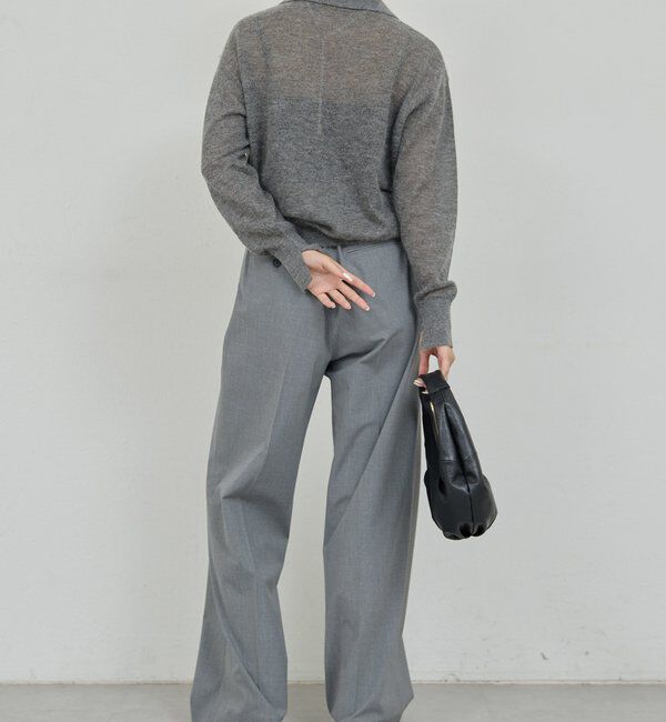  「シアーモヘヤポロニット」|ニット・セーター|