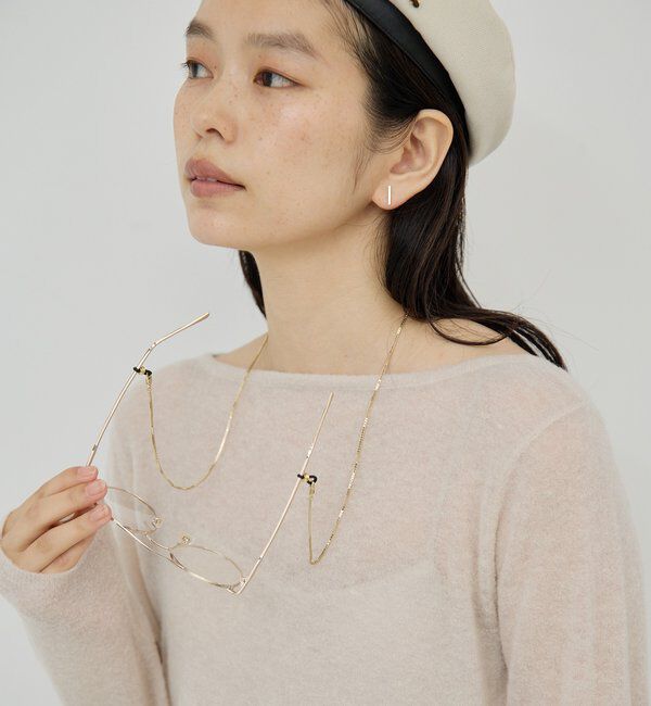  「グラスベネチアンチェーンネックレス」|リング|