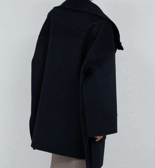  「【HERITANOVUM】スタンドカラーリバーコート」|その他|