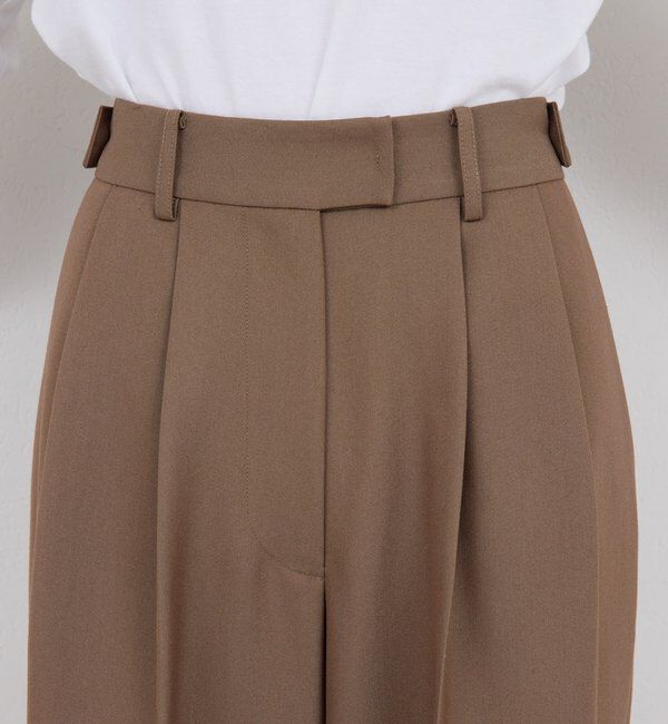  「【SACHIKOコラボ】2タックワイドパンツ」|チノ|