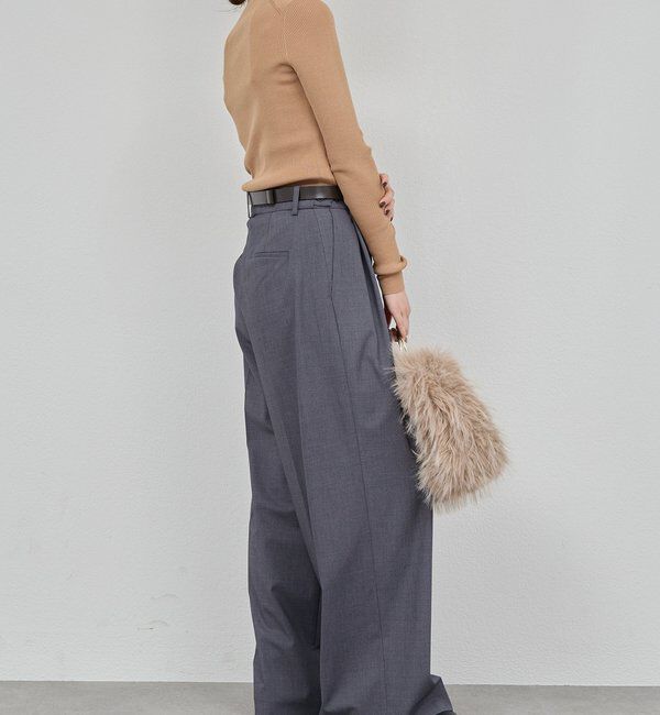  「【SACHIKOコラボ】2タックワイドパンツ」|チノ|