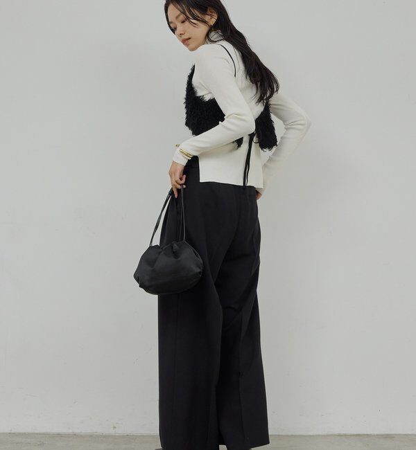  「【SACHIKOコラボ】2タックワイドパンツ」|チノ|