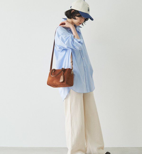  「スエード2WAYミニボストンバッグ」|ボストンバッグ|