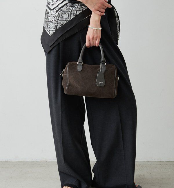  「スエード2WAYミニボストンバッグ」|ボストンバッグ|