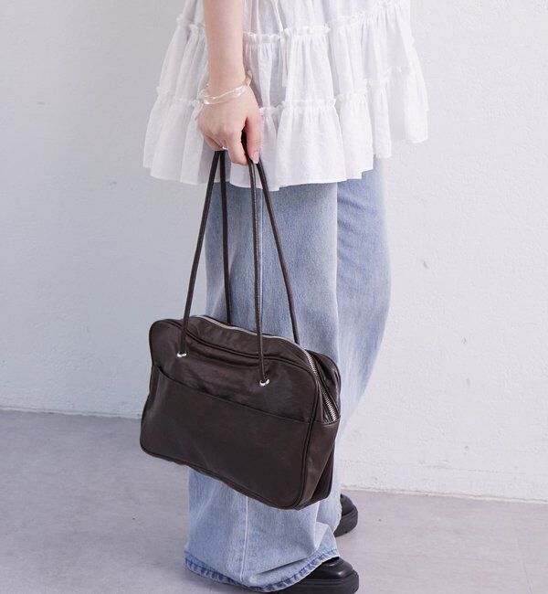  「スクエアショルダーBAG」|トートバッグ|